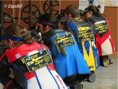 #14 Akron Rifle Team Wins at #17 Mississippi Image