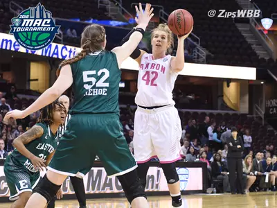 Hot shooting propels Eastern Michigan past Akron, 95-66 Image