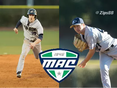 Havrilak, Valek Sweep MAC Weekly Baseball Honors Image