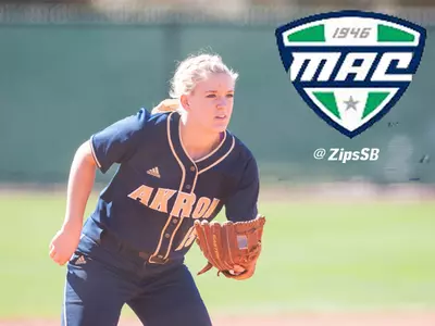 Softball Drops Doubleheader at NIU in MAC Opener Image
