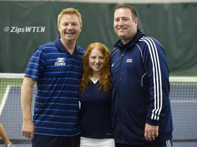 Women's Tennis Beats NIU, 6-1, in Regular-Season Finale Image