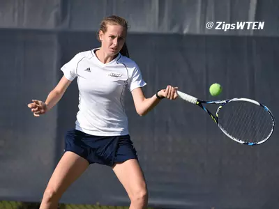 Women's Tennis Drops 4-3 Decision at Ball State Image
