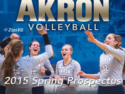 2015 Akron Volleyball Spring Prospectus Now Available Online Image