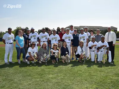 Baseball Defeats Kent State, 2-1, on Senior Day; Clinches a Spot in MAC Tournament Image
