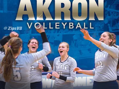 Akron Announces 2015 Women's Volleyball Schedule Image