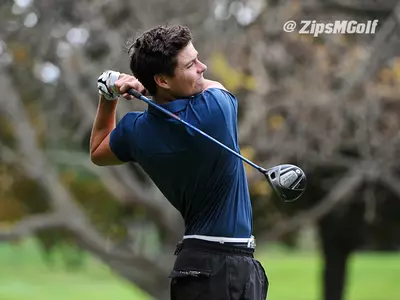Men's Golf Remains in Ninth Place at MAC Championship Image