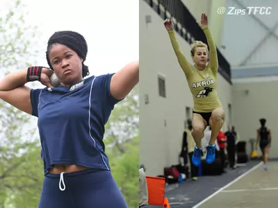 Pair of school records highlight Zips' efforts at Campbell/Wright Invitational Image