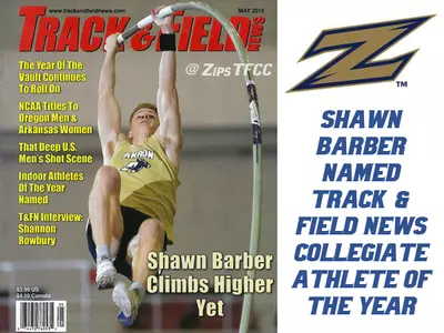 Track and Field News tabs Barber as its 2015 Male Collegiate Athlete of the Year Image