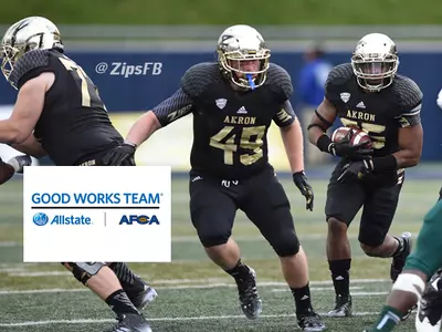 Zips' Allen Named Allstate AFCA Good Works Team® Nominee Image