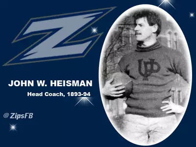 Zips Athletics to Unveil John Heisman Statue Image