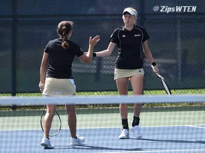 Women's Tennis Finishes Strong At Akron Shootout: Day 3 Results Image
