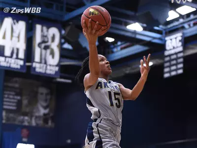 Brown Directs Akron to a 71-55 Victory at Bowling Green Image