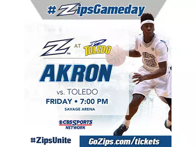 Zips Travel to Toledo for MAC Play on CBS Sports Network Image