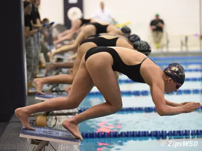 Akron Swim and Dive Falls Just Short to Eastern Michigan Image