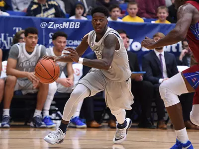 Akron Battles to the Buzzer for a Mid-American Conference Opening Win Over Buffalo Image