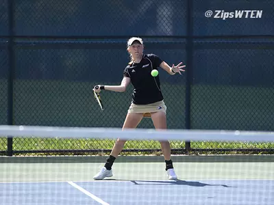 Tennis Takes Flight 4 Singles Championship at Wright State Invite Image