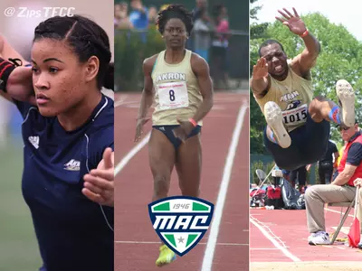 Cooks, Green and McClain Earn MAC Track Athlete of the Week Honors Image