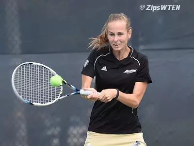 Women's Tennis Falls to West Virginia, 5-2 Image