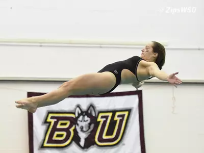 Hottensmith Continues to Impress and Qualifies for NCAA Championships in the Three-Meter Image
