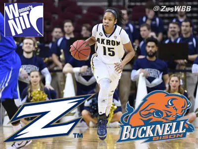 Akron Hosts Bucknell in WNIT Opening Round Image
