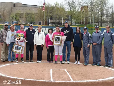 Kirian's Late Game Home Run Propels Zips Past RedHawks, Claim Series, 2-1 Image