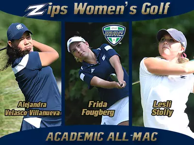 Women's Golf Earns a Trio of Academic All-MAC Awards Image