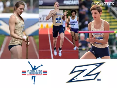 Eleven Zips Earn All-American Track and Field Accolades Image