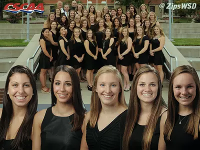 Akron Swimming and Diving Named 2016 CSCAA Scholar All-American Team Image