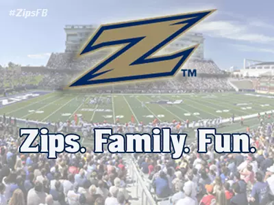 Times for Several Zips' Football Games Announced Image