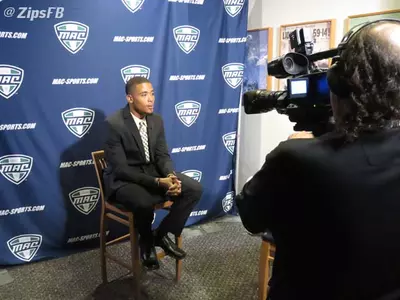 Zips Officially Kick Off 2016 Season at MAC Football Media Day Image