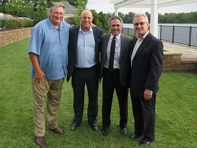Greenberg, Huggins, Tressel Captivate Audience at Dambrot Recognition Dinner Image