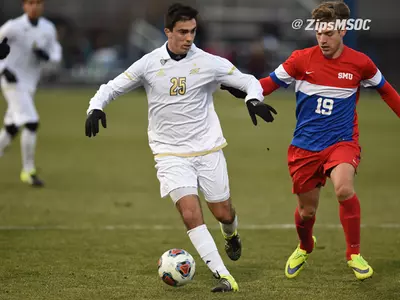 Oakland Edges Akron, 1-0, in Men's Soccer Exhibition Opener Image