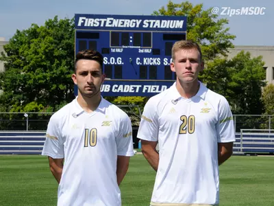 Akron Closes Out Exhibition Campaign Hosting Michigan Image