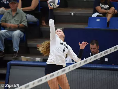 Volleyball Splits Pair of Matches On First Day of Pepsi Panther Invitational Image