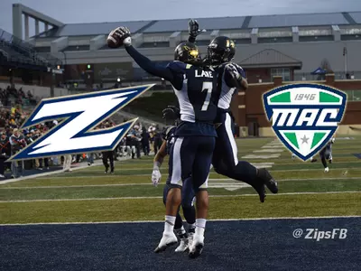 MAC Football Coaches Pick Zips Third in the East Image