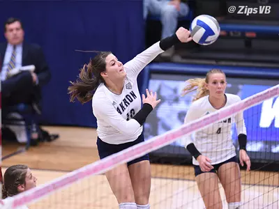 Zips Volleyball Defeats Dartmouth, 3-1 Image