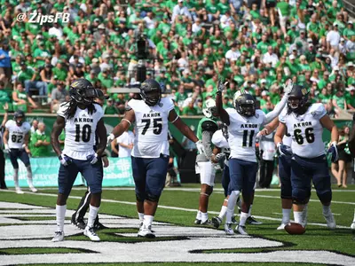 Zips Claim First Road Win at Marshall, 65-38 Image