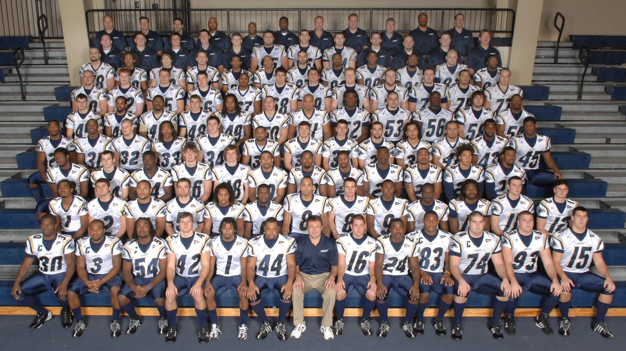 2008 Akron Football Team Photo