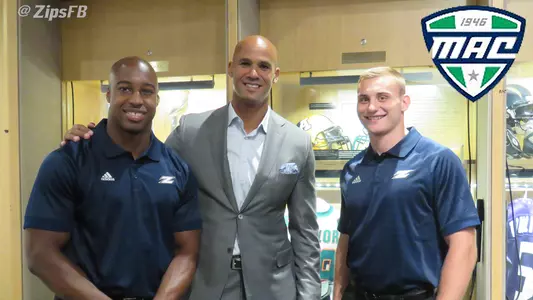 Ball, Taylor, Guiser at MAC Media Day