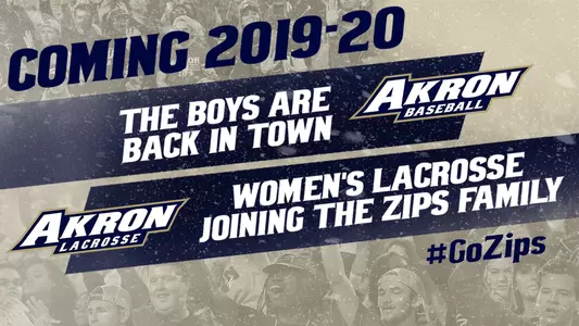 Baseball/Women's Lacrosse Announcement Art