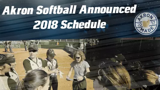 Softball Schedule announcment