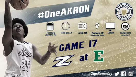 Game 17 Akron vs EMU 1.16.18