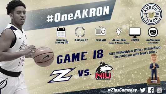 Akron vs NIU 1.20.18