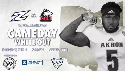 NIU gameday graphic