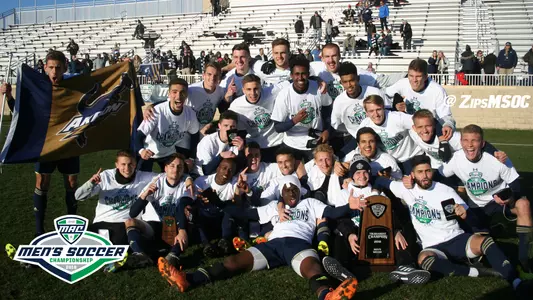 Akron Men's Soccer 2018 MAC Champions - 11/11/18