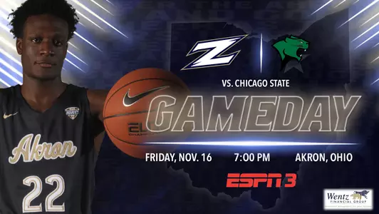 Game 3 Akron vs Chicago State MBB