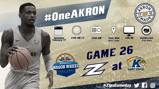 Akron at Kent State Graphic 2.17.18