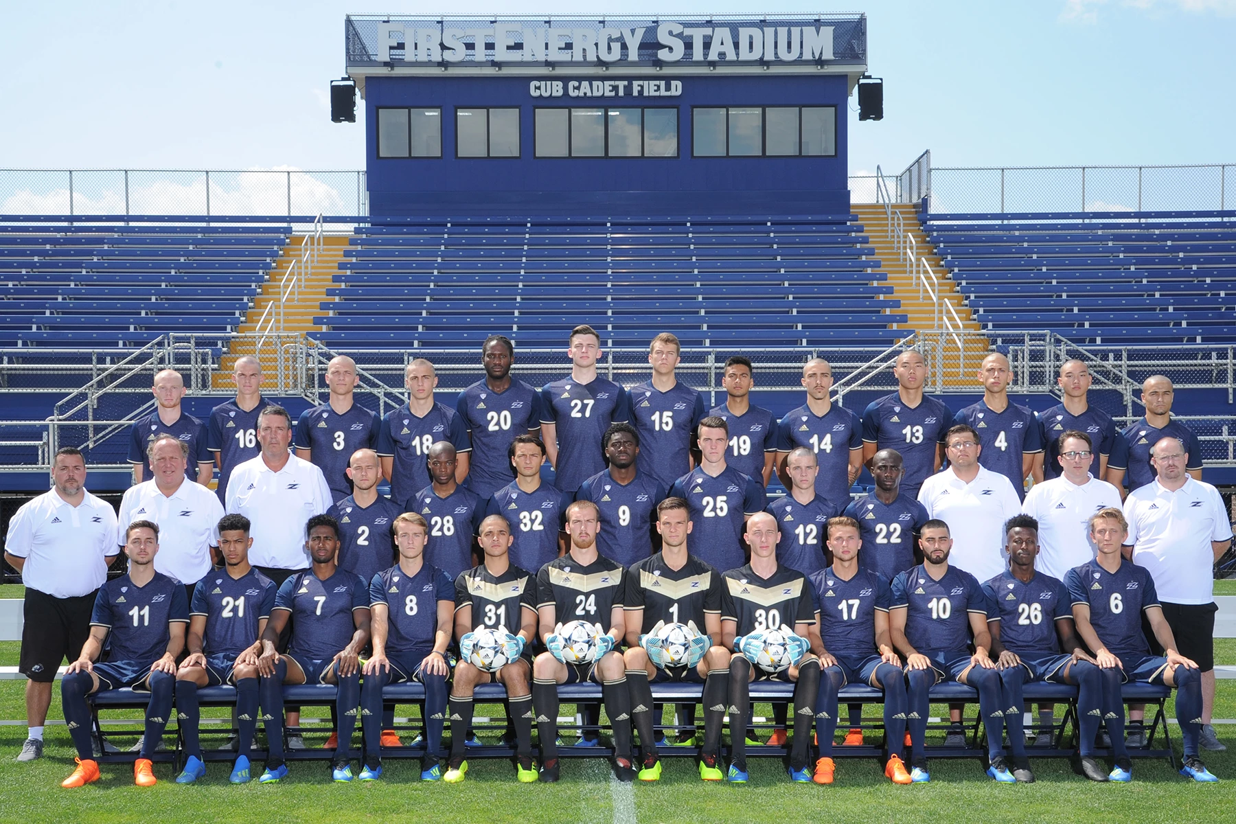 2018 Akron Men's Soccer Team