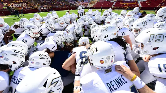 Huddle at Iowa State