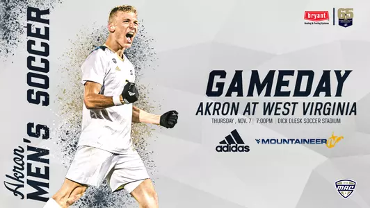 Akron at West Virginia MSOC - 11/7/19